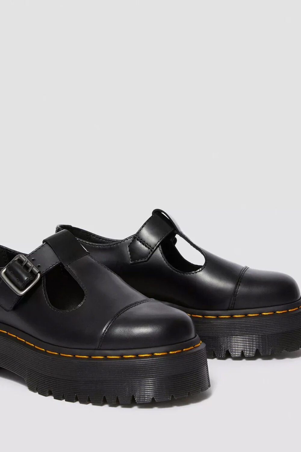 Scarpe basse Dr. Martens bethan polished smooth Nero - Foto 6