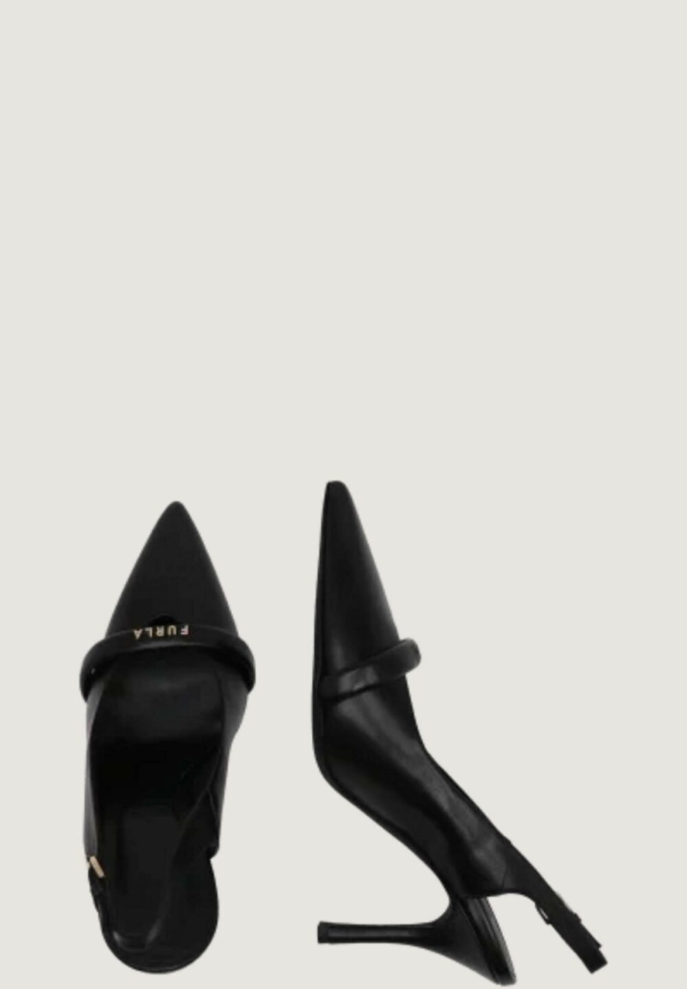 Scarpe con tacco Furla core slingback Nero - Foto 3