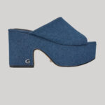 Scarpe con tacco Guess yaki2 Denim - Foto 1