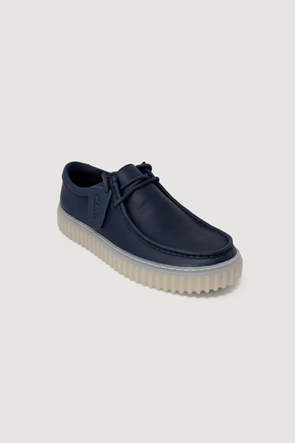 Scarpe eleganti Clarks torhill lo leath Blu - Foto 2