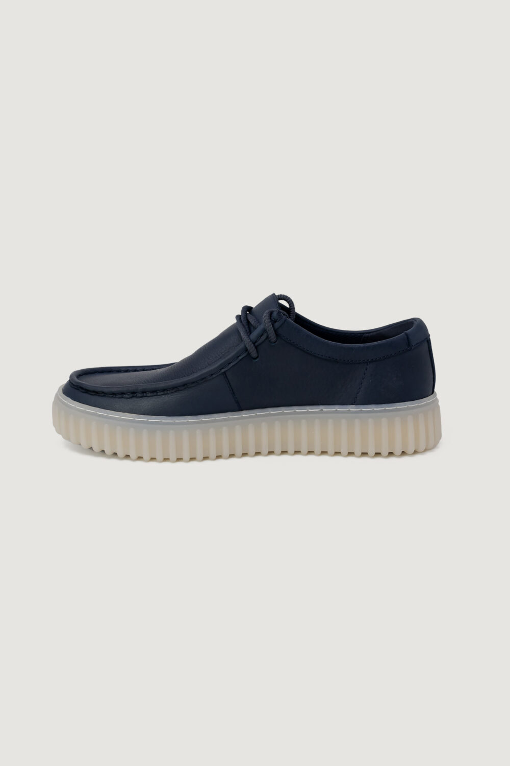 Scarpe eleganti Clarks torhill lo leath Blu - Foto 4