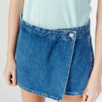 Shorts Calvin Klein Jeans wrap Denim - Foto 1