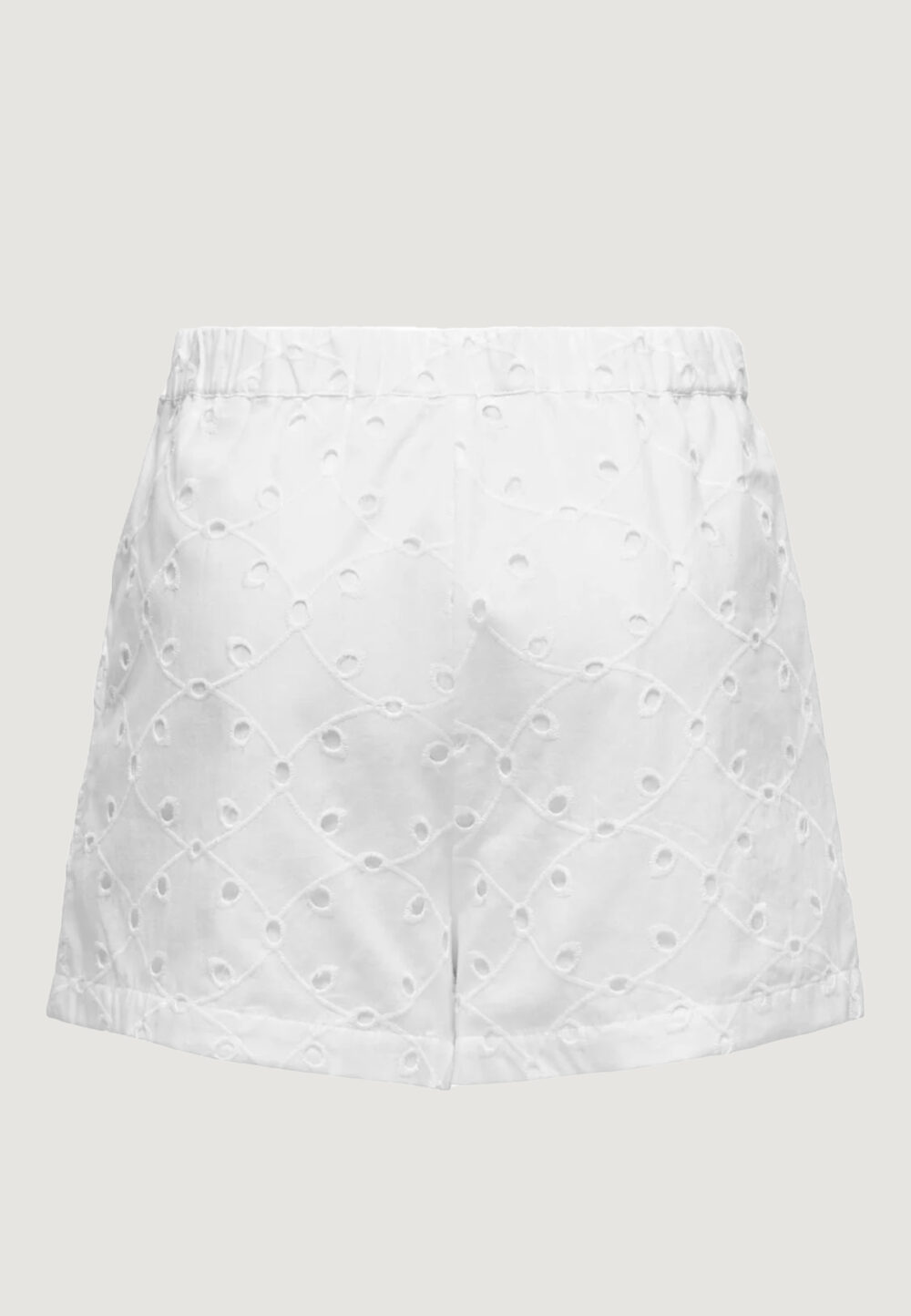 Shorts Only onltalla emb. shorts wvn cs Bianco - Foto 7