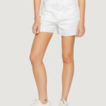 Shorts Tommy Hilfiger Jeans mom uh bh6192 Bianco - Foto 1