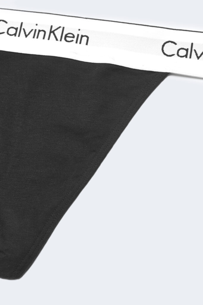 Slip e perizoma Calvin Klein Underwear string thong Nero