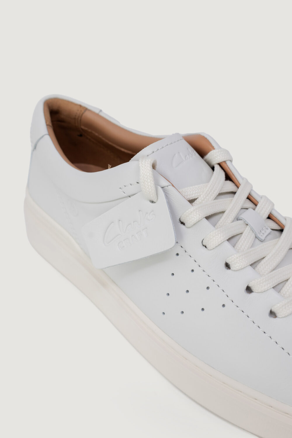 Sneakers Clarks craftswift leather Bianco - Foto 6