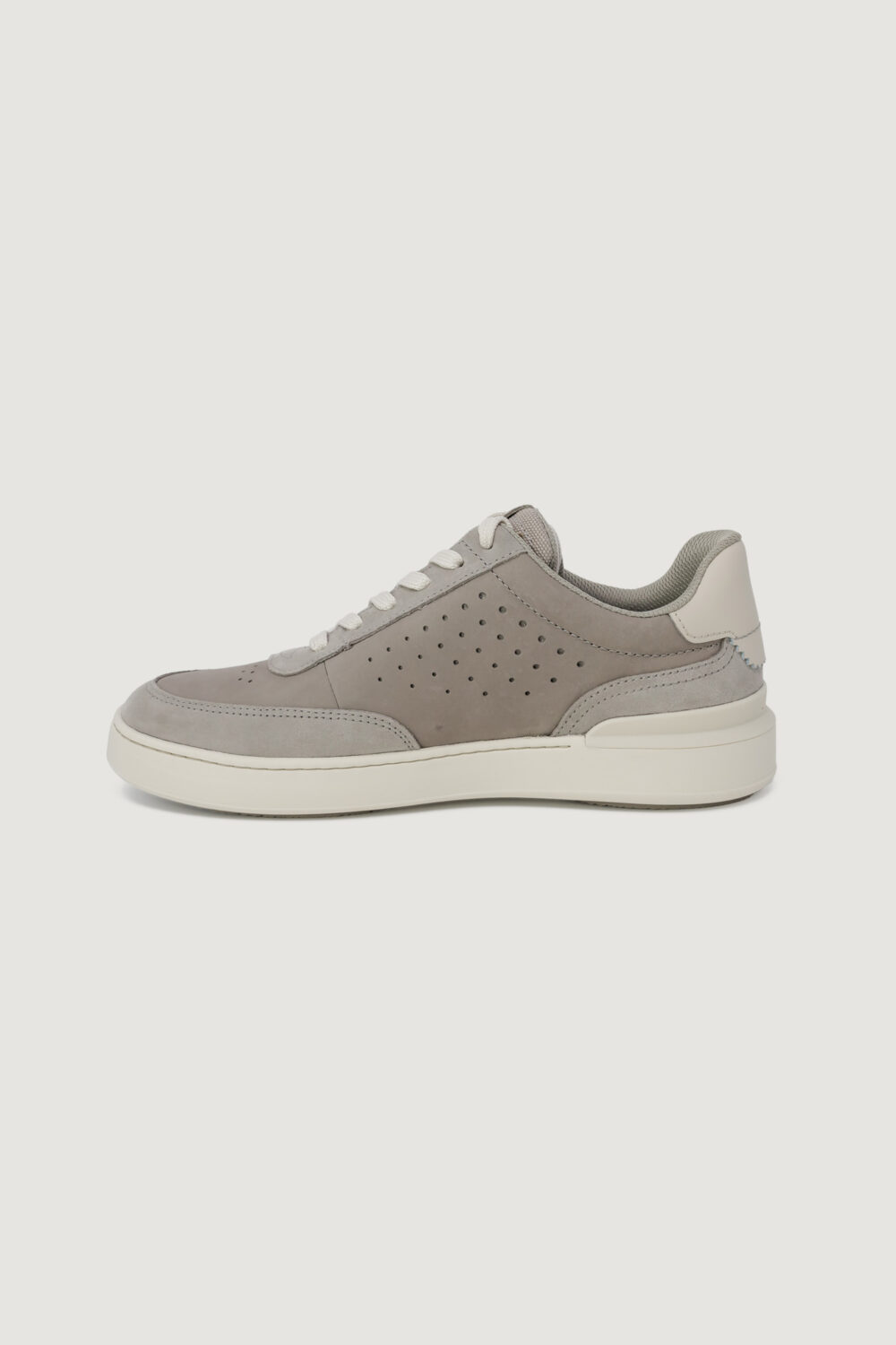 Sneakers Clarks courtliterun nubuk Grigio - Foto 4