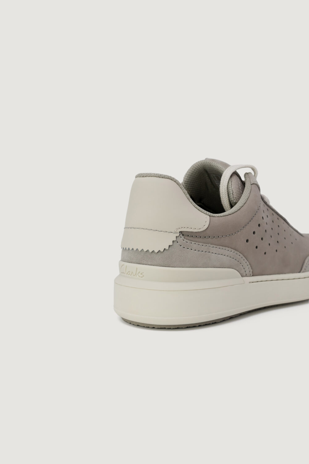 Sneakers Clarks courtliterun nubuk Grigio - Foto 6