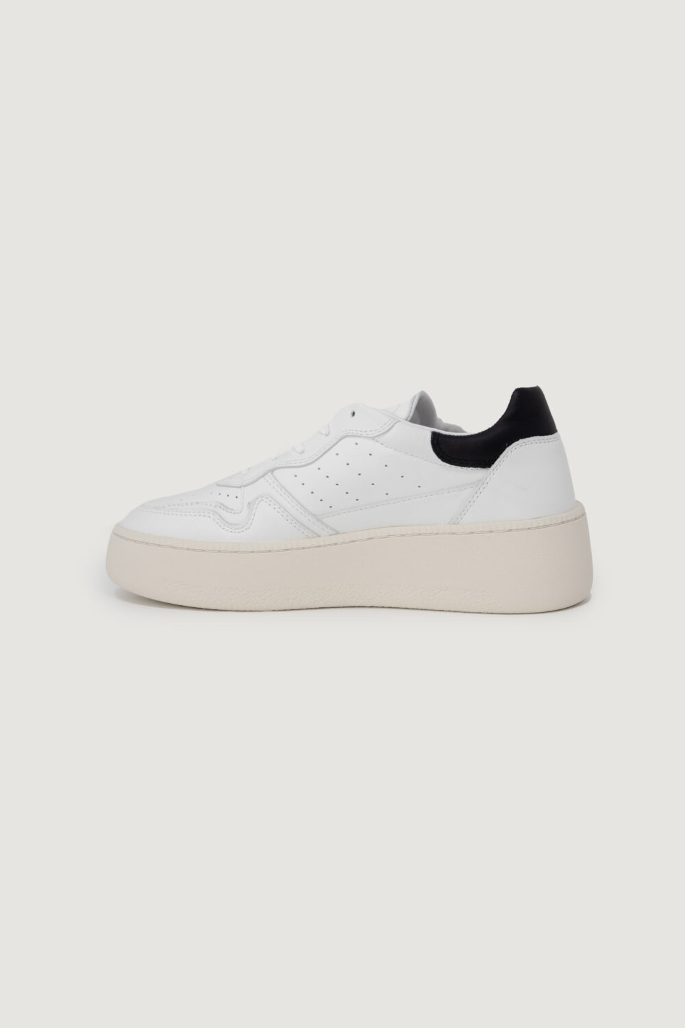 Sneakers D.A.T.E. step calf white-black Bianco - Nero - Foto 3