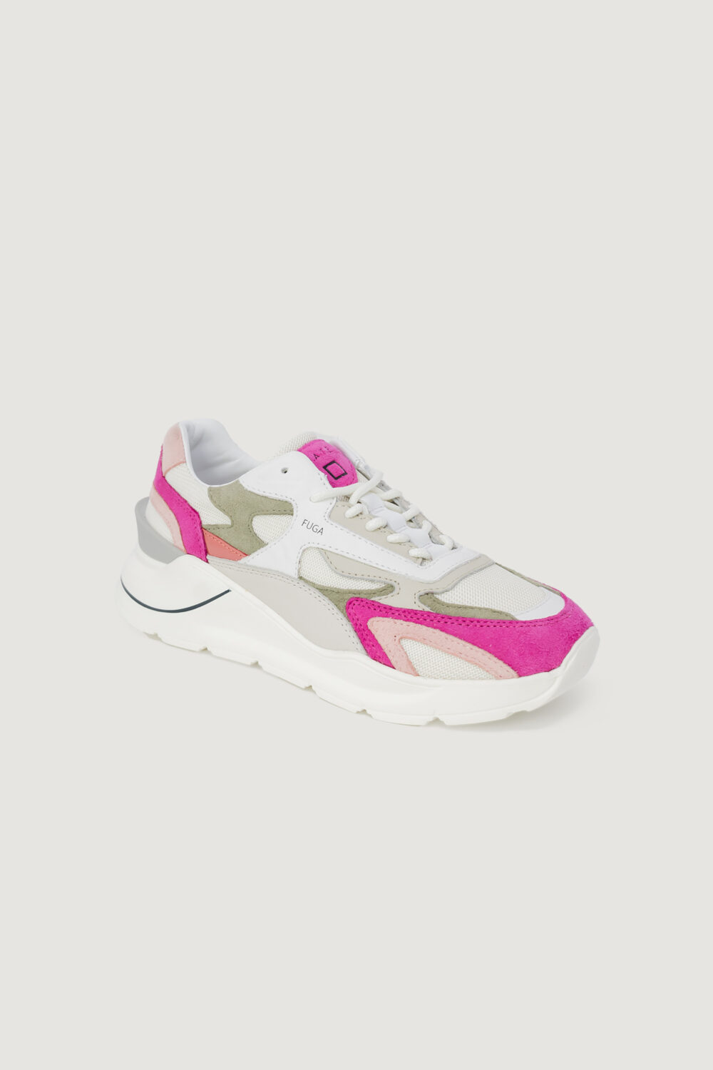 Sneakers D.A.T.E. fuga colored white-fuxia Fuxia - Foto 2