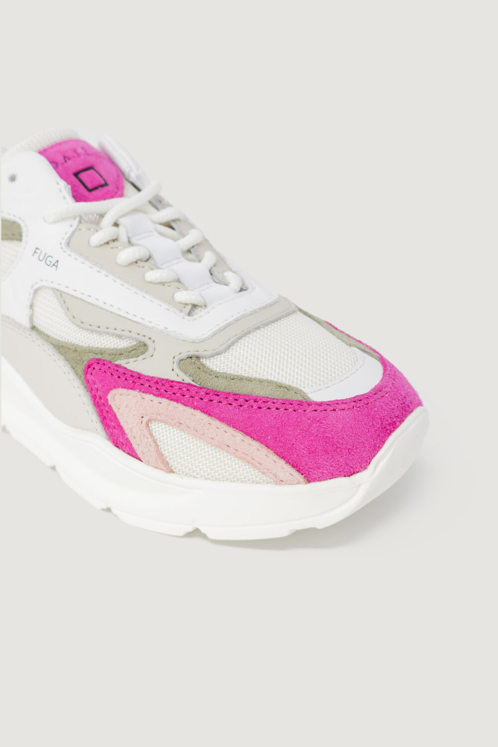 Sneakers D.A.T.E. fuga colored white-fuxia Fuxia - Foto 3