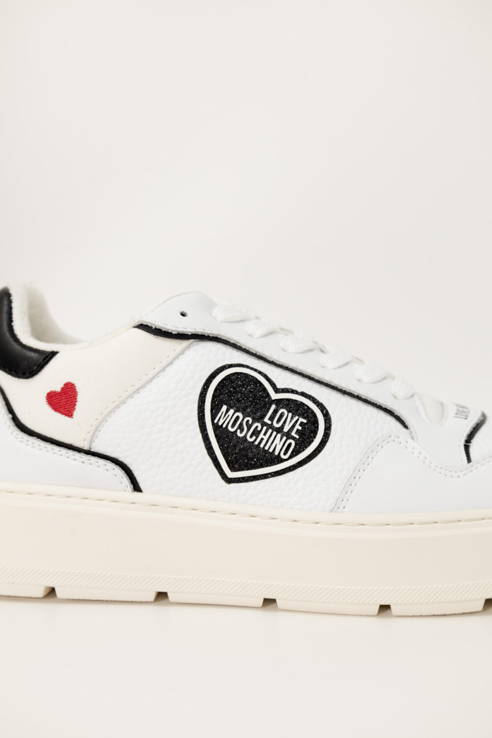 Sneakers Love Moschino Black-White - Foto 2