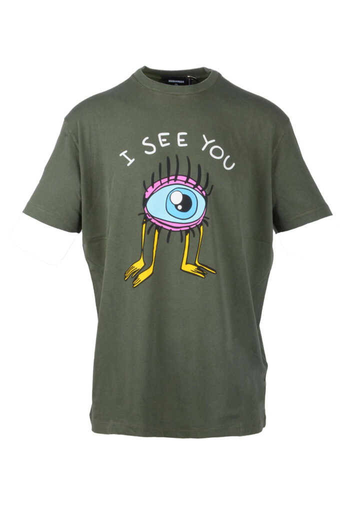 T-shirt Dsquared2  Verde