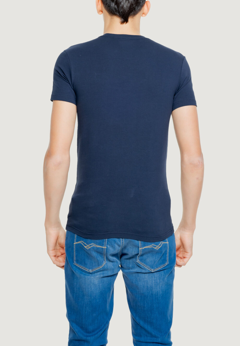 T-shirt intimo Emporio Armani Underwear Blu - Foto 2