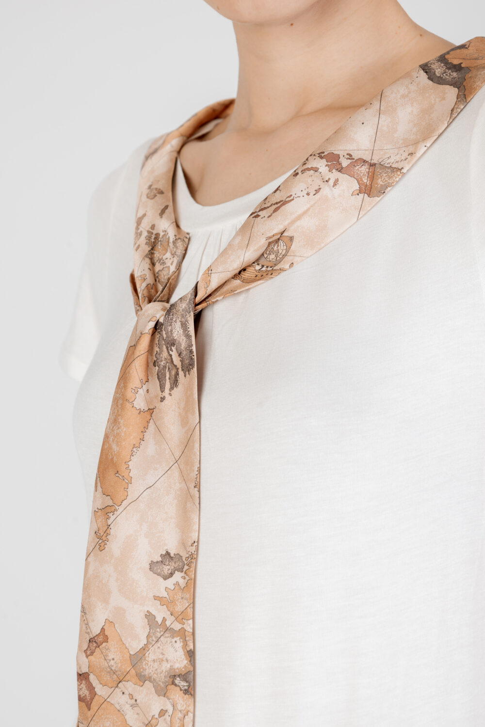 T-shirt Alviero Martini Prima Classe Beige - Foto 2