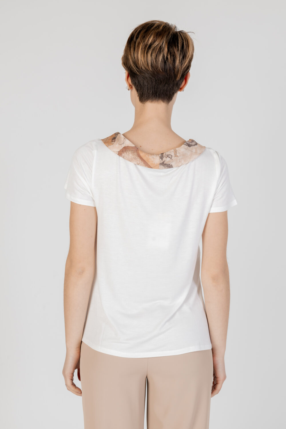 T-shirt Alviero Martini Prima Classe Beige - Foto 3