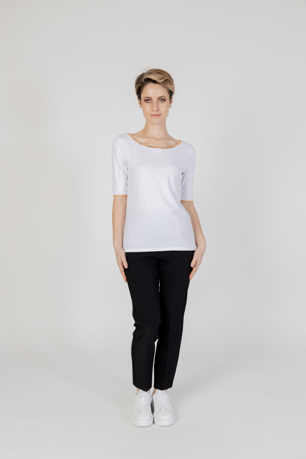 T-shirt Alviero Martini Prima Classe Bianco - Foto 4