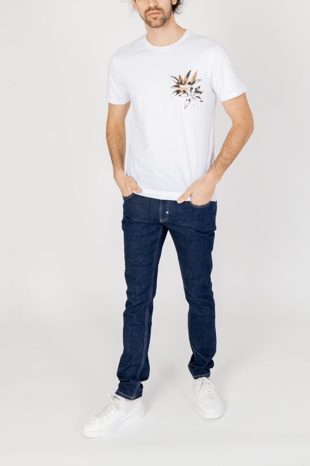 T-shirt Antony Morato Bianco - Foto 4