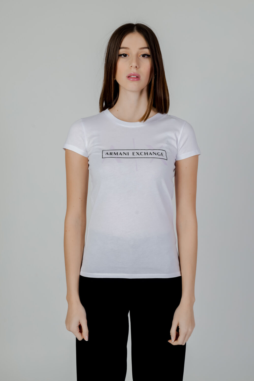 T-shirt Armani Exchange Bianco - Foto 5