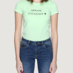 T-shirt Armani Exchange Verde ice - Foto 1