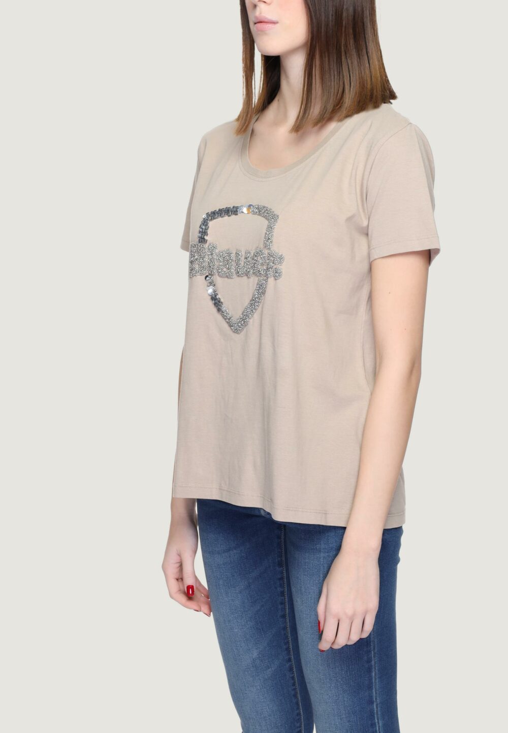 T-shirt Blauer. Beige scuro - Foto 3