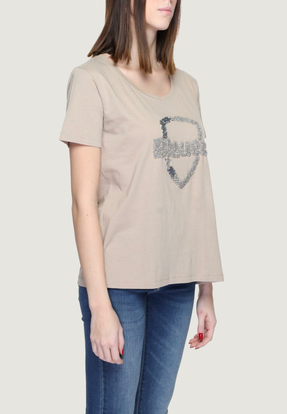 T-shirt Blauer. Beige scuro - Foto 4