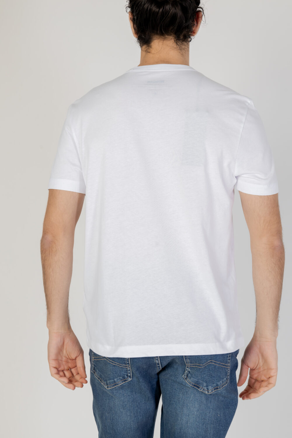 T-shirt Blauer. Bianco - Foto 3