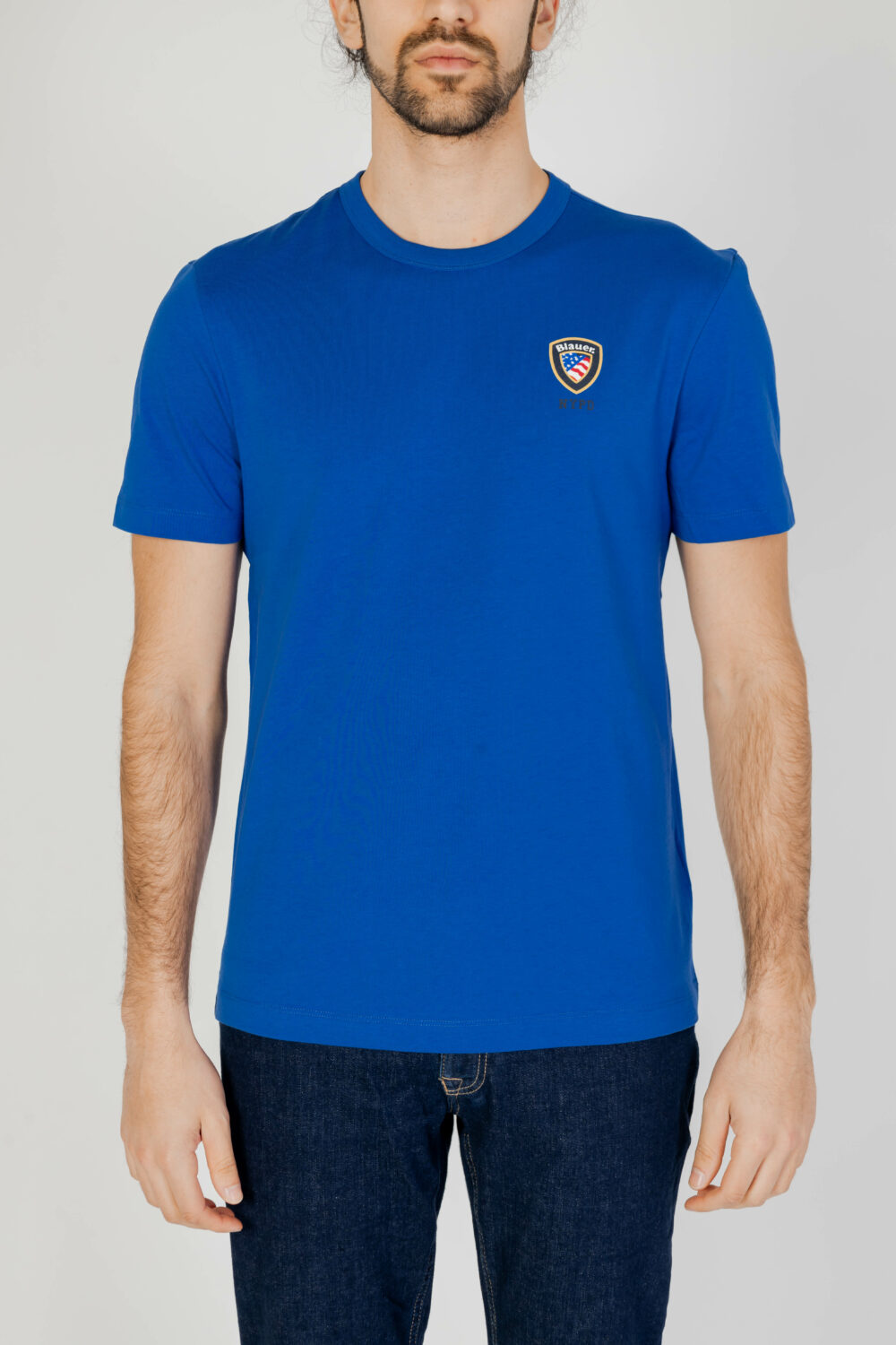 T-shirt Blauer. Blu - Foto 4