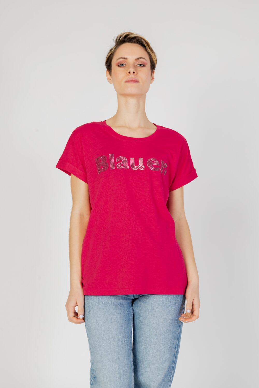 T-shirt Blauer. Magenta - Foto 1