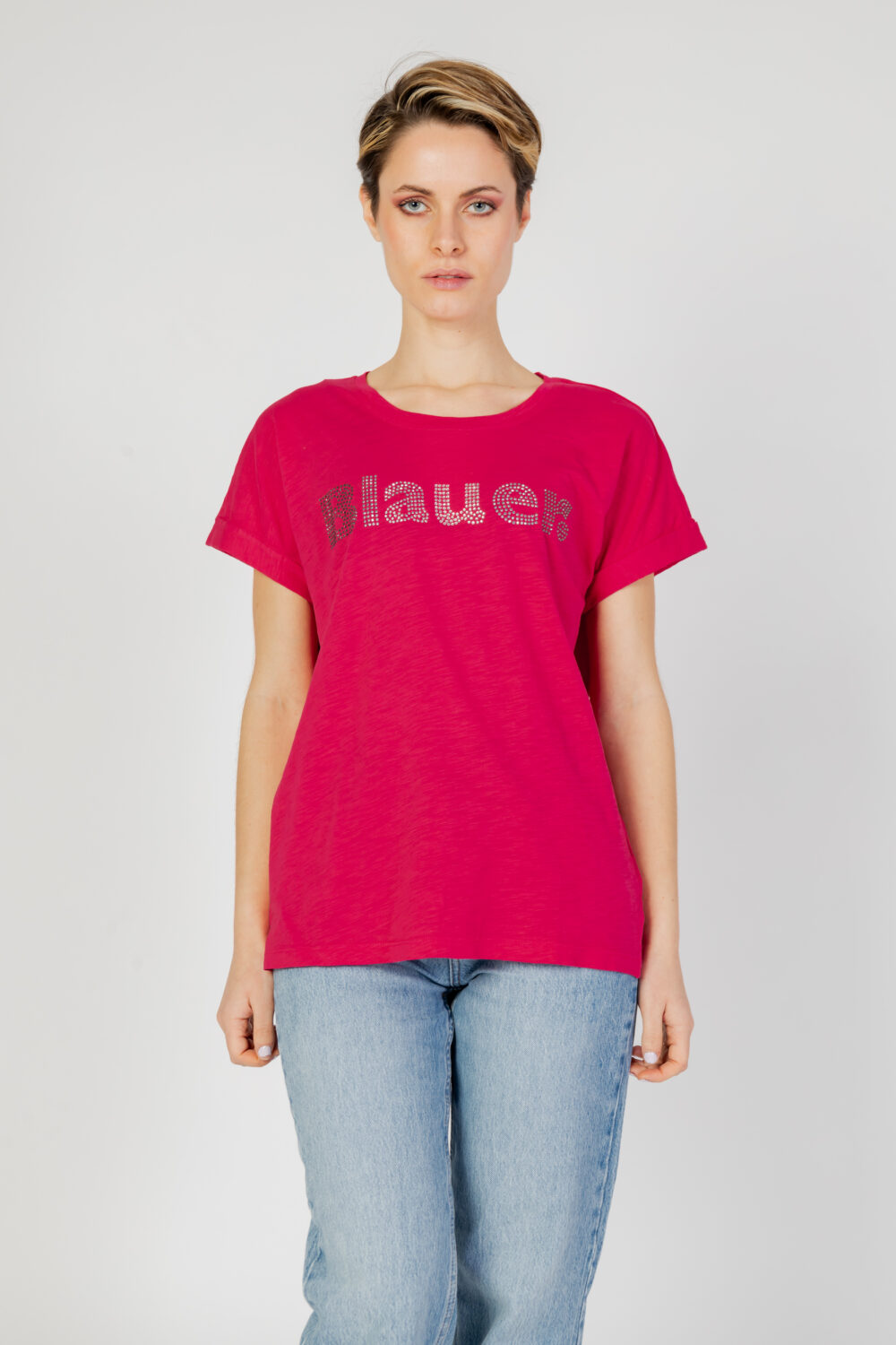 T-shirt Blauer. Magenta - Foto 5