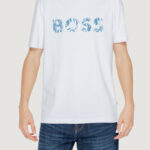 T-shirt Boss te_bossocean 10249510 01 Bianco - Foto 1