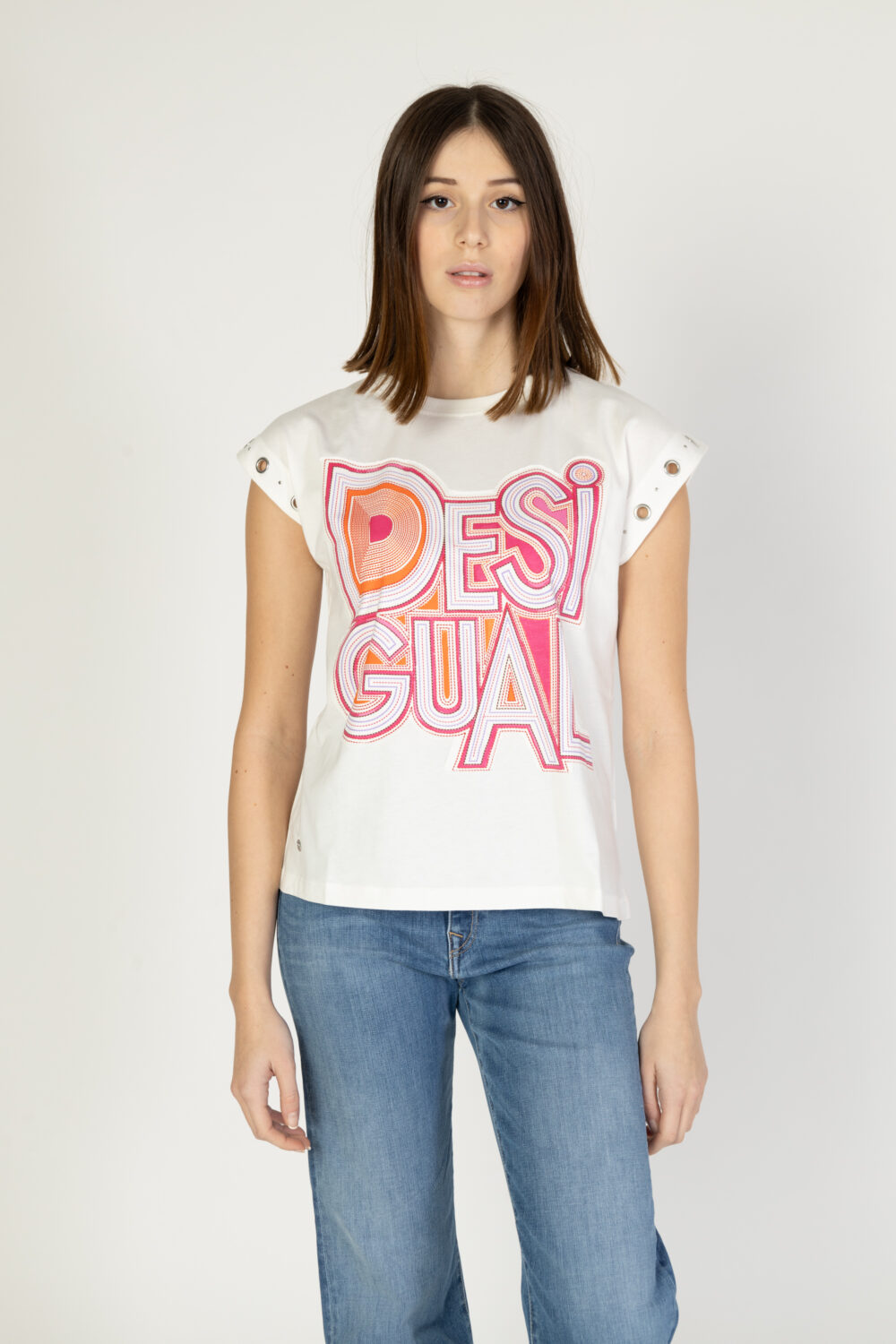 T-shirt Desigual berlin Bianco - Foto 1