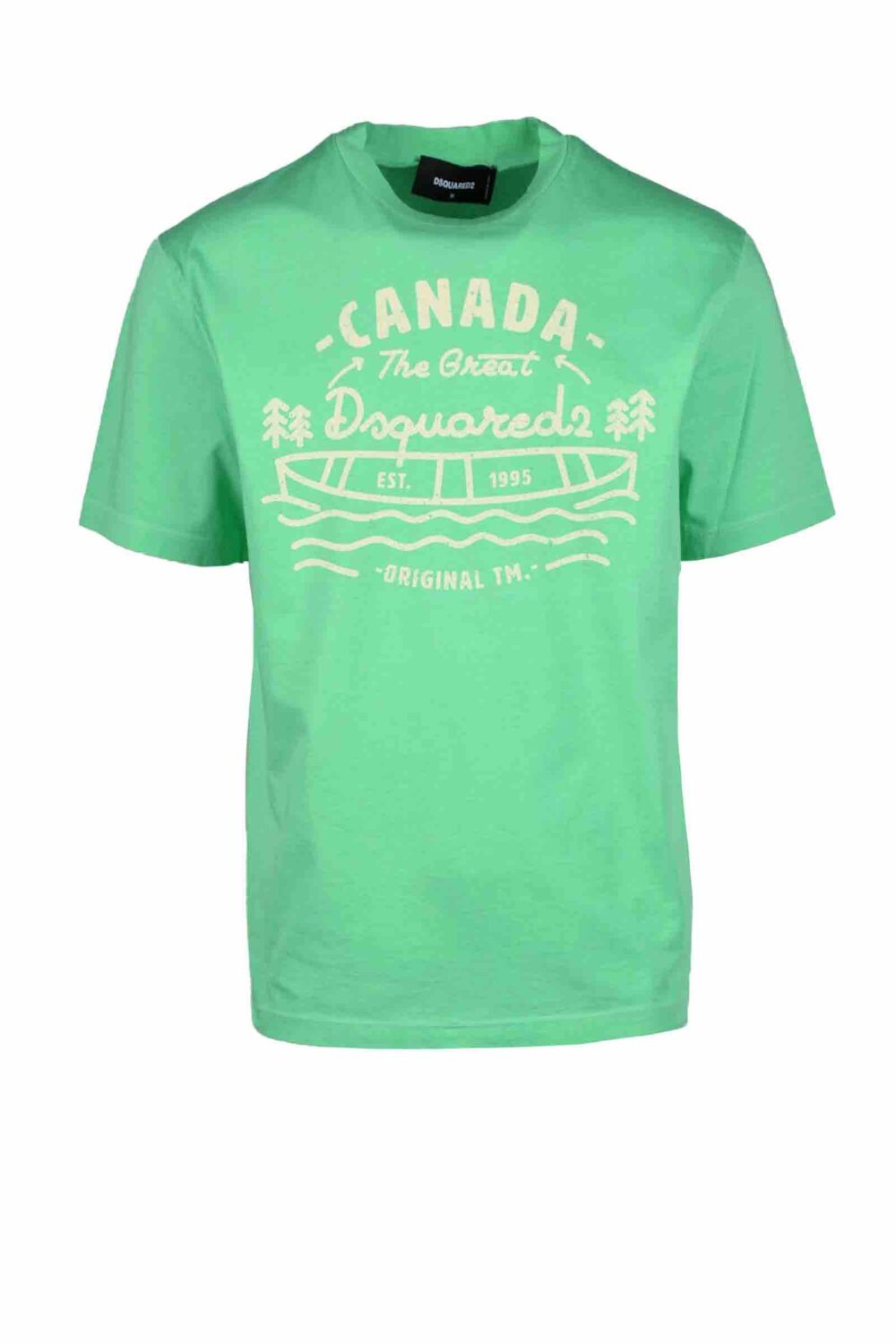 T-shirt Dsquared2 Verde - Foto 1