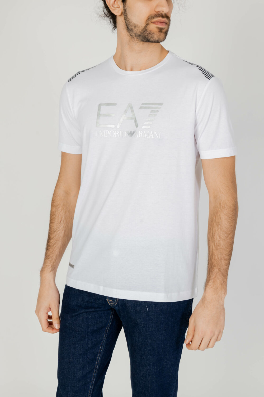 T-shirt EA7 Bianco - Foto 1