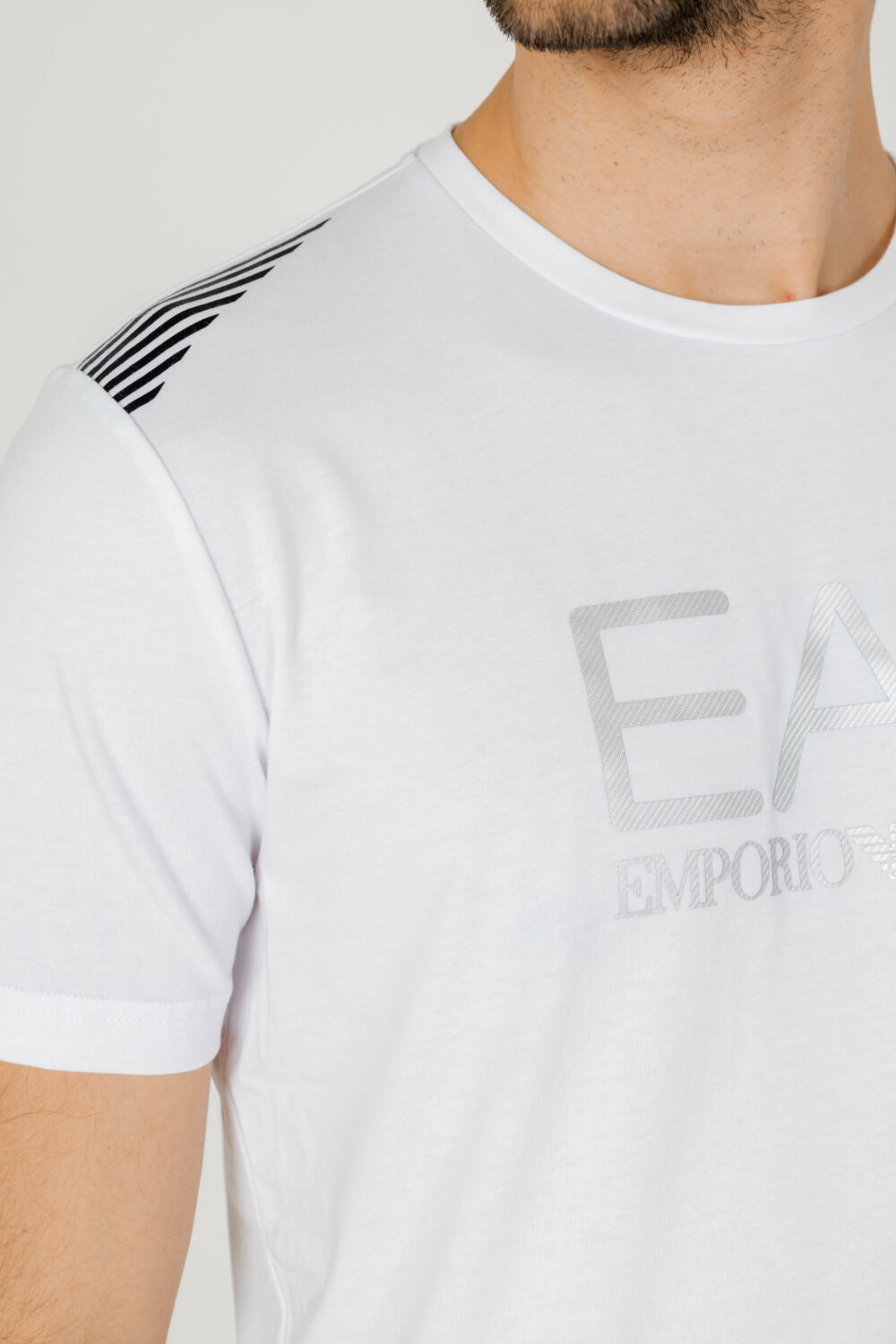 T-shirt EA7 Bianco - Foto 4