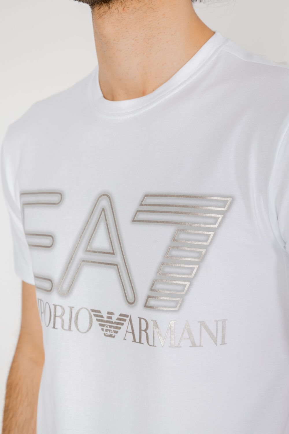 T-shirt EA7 Bianco - Foto 2