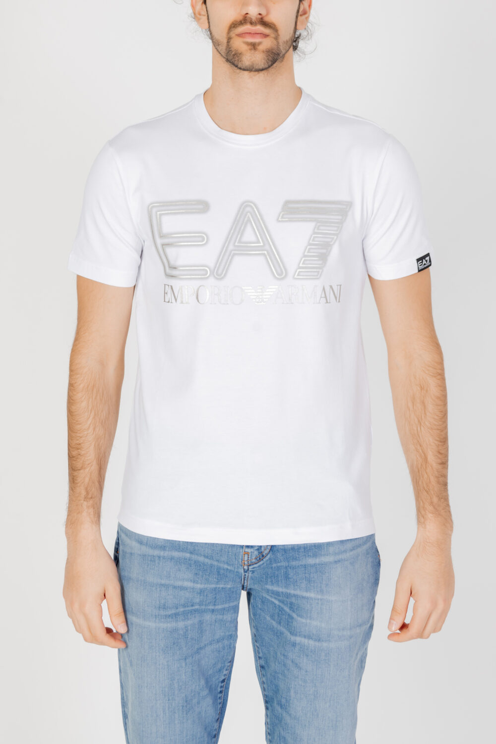 T-shirt EA7 Bianco - Foto 6