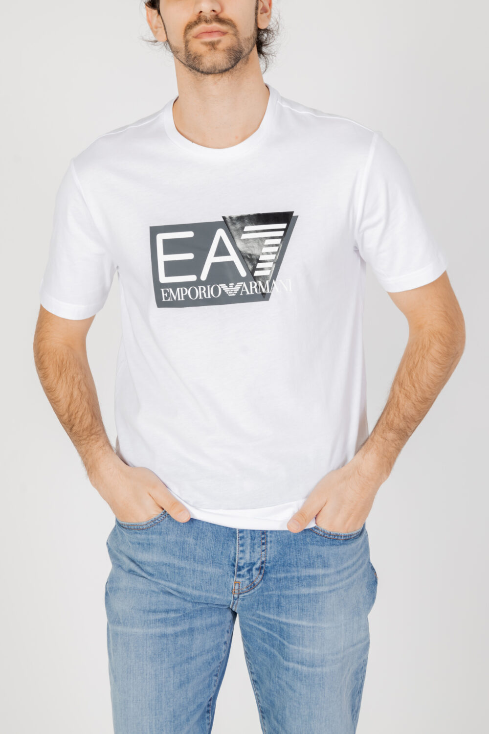 T-shirt EA7 Bianco - Foto 1