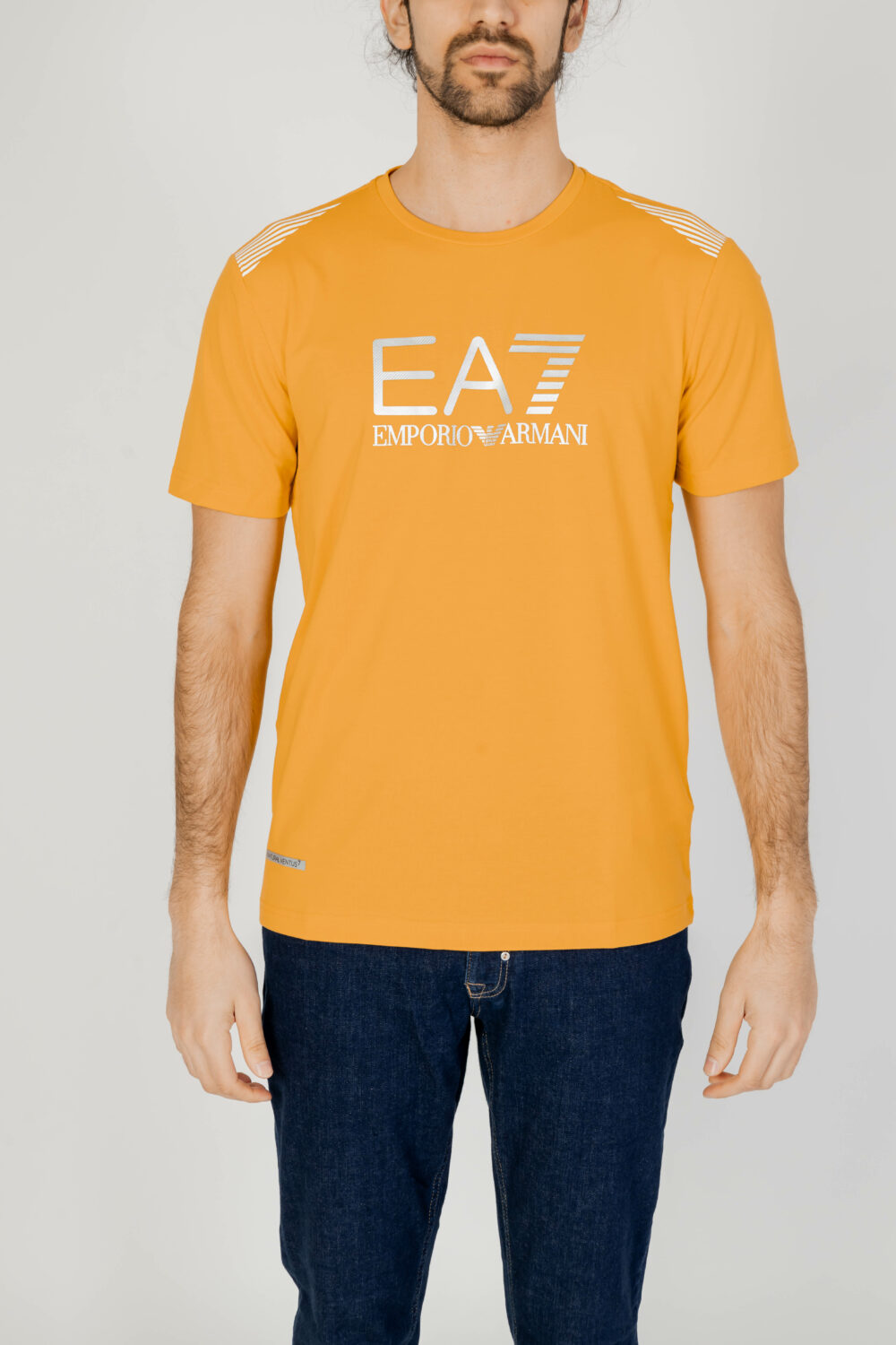 T-shirt EA7 Giallo - Foto 6