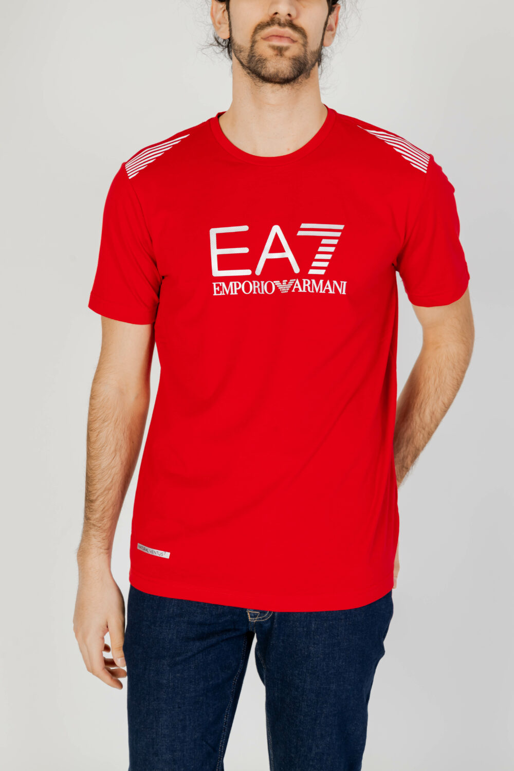 T-shirt EA7 Rosso - Foto 1