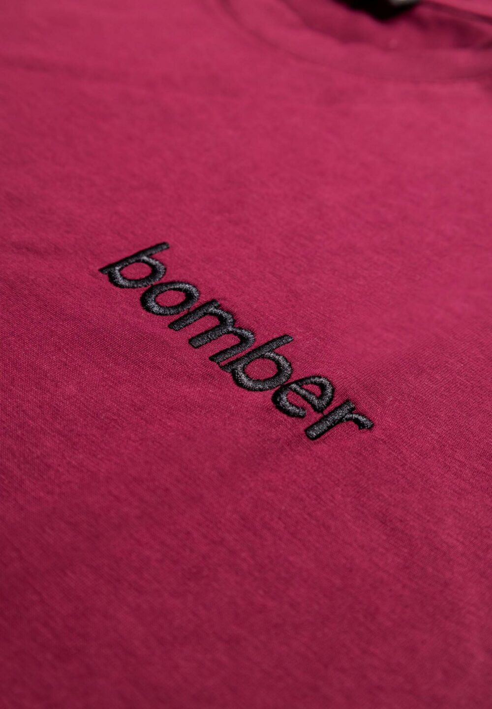 T-shirt Hydra Clothing hydra x the bomber logo Bordeaux - Foto 2