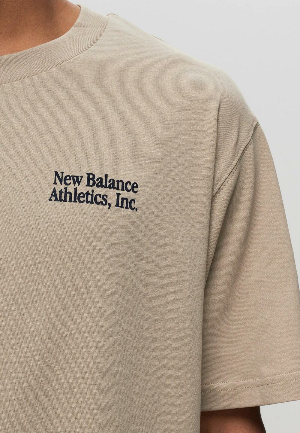 T-shirt New Balance Beige - Foto 2