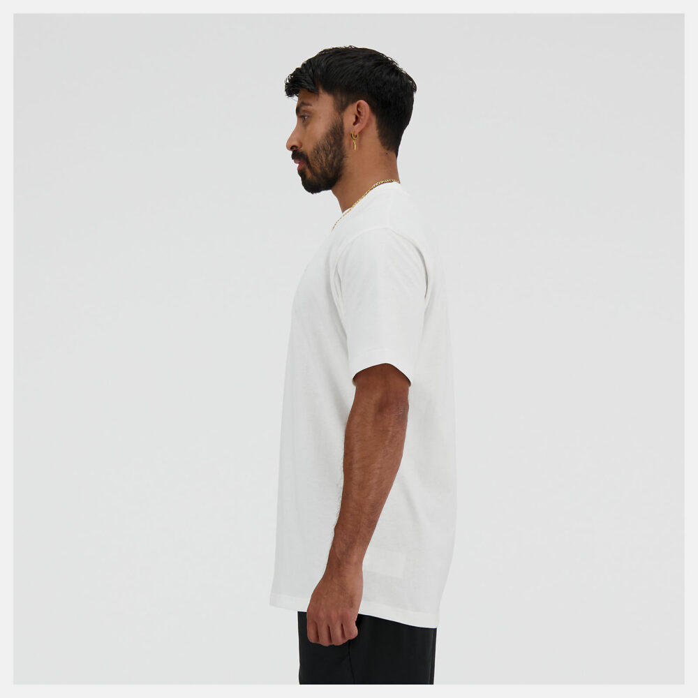 T-shirt New Balance 41533 Bianco - Foto 5