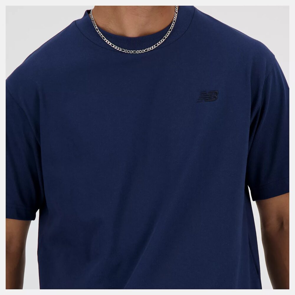 T-shirt New Balance 41533 Blu - Foto 4