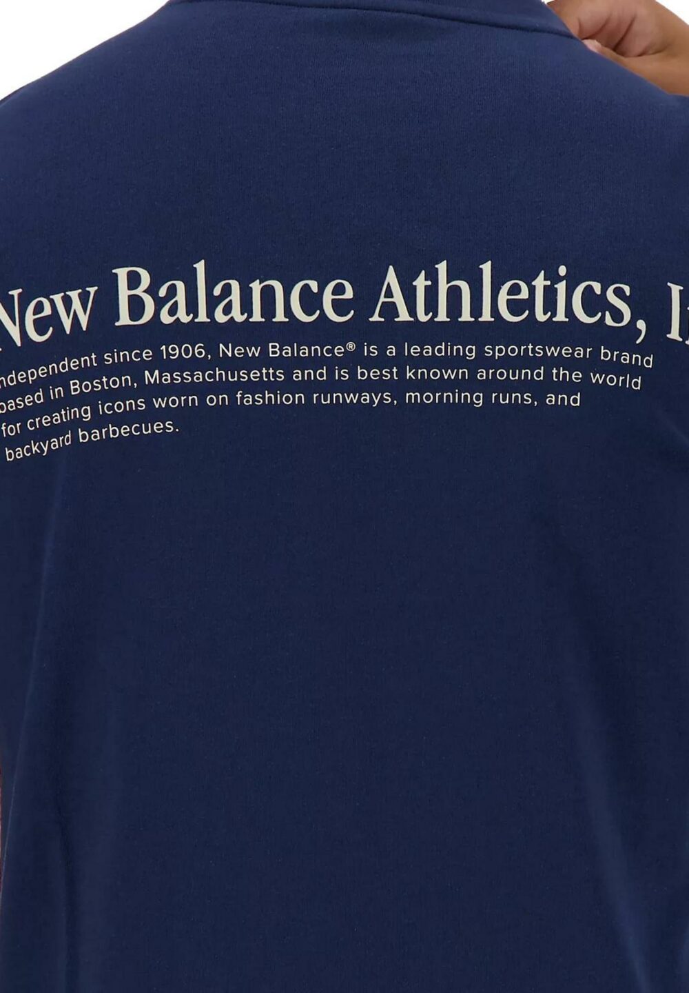 T-shirt New Balance Blu - Foto 6