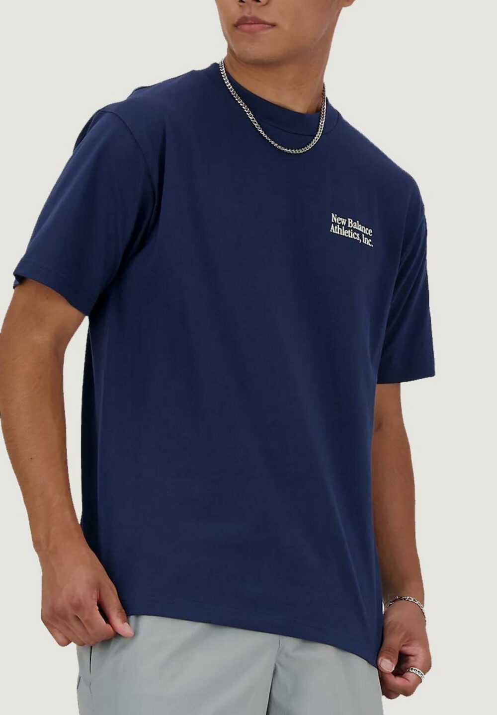 T-shirt New Balance Blu - Foto 1