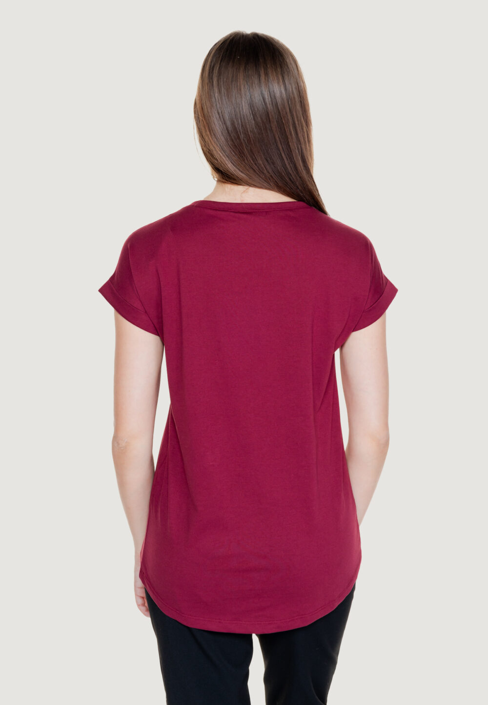 T-shirt Vila Clothes vidreamers new pure noos Bordeaux - Foto 3