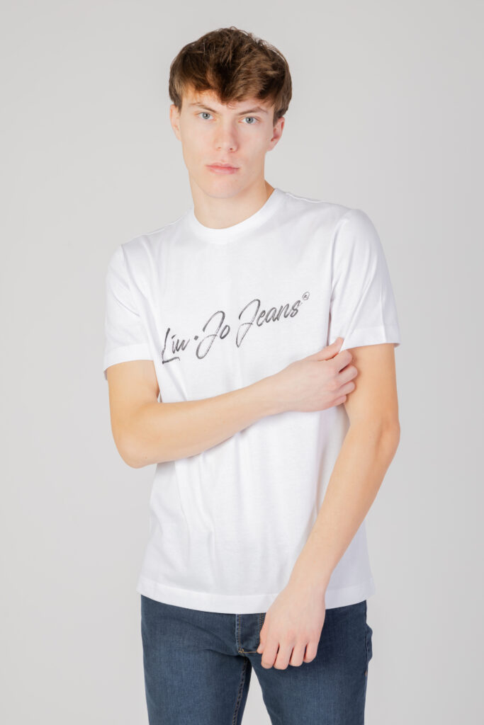 T-shirt Liu-Jo signjeans Bianco