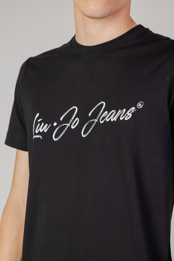 T-shirt Liu-Jo signjeans Nero