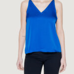 Top Vila Clothes viravenna v-neck strap top/dc Azzurro - Foto 1